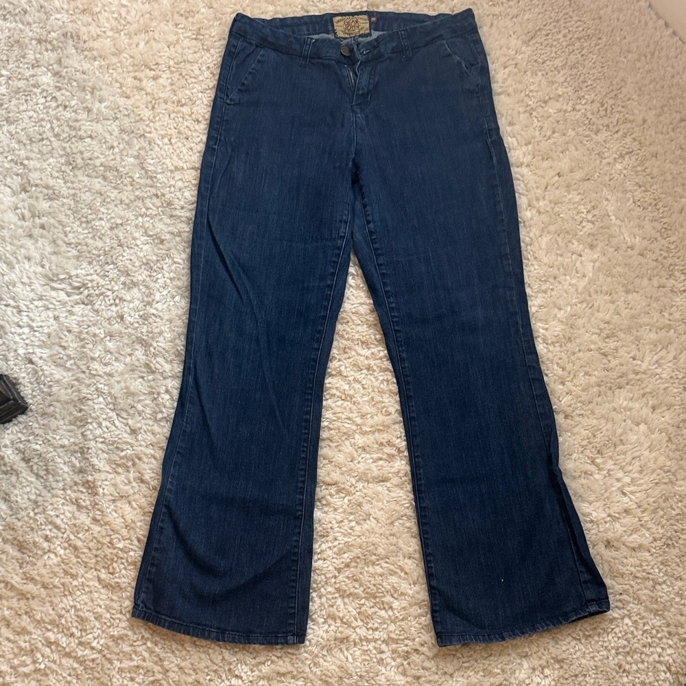 Dear John Dark Blue Flare denim Trouser